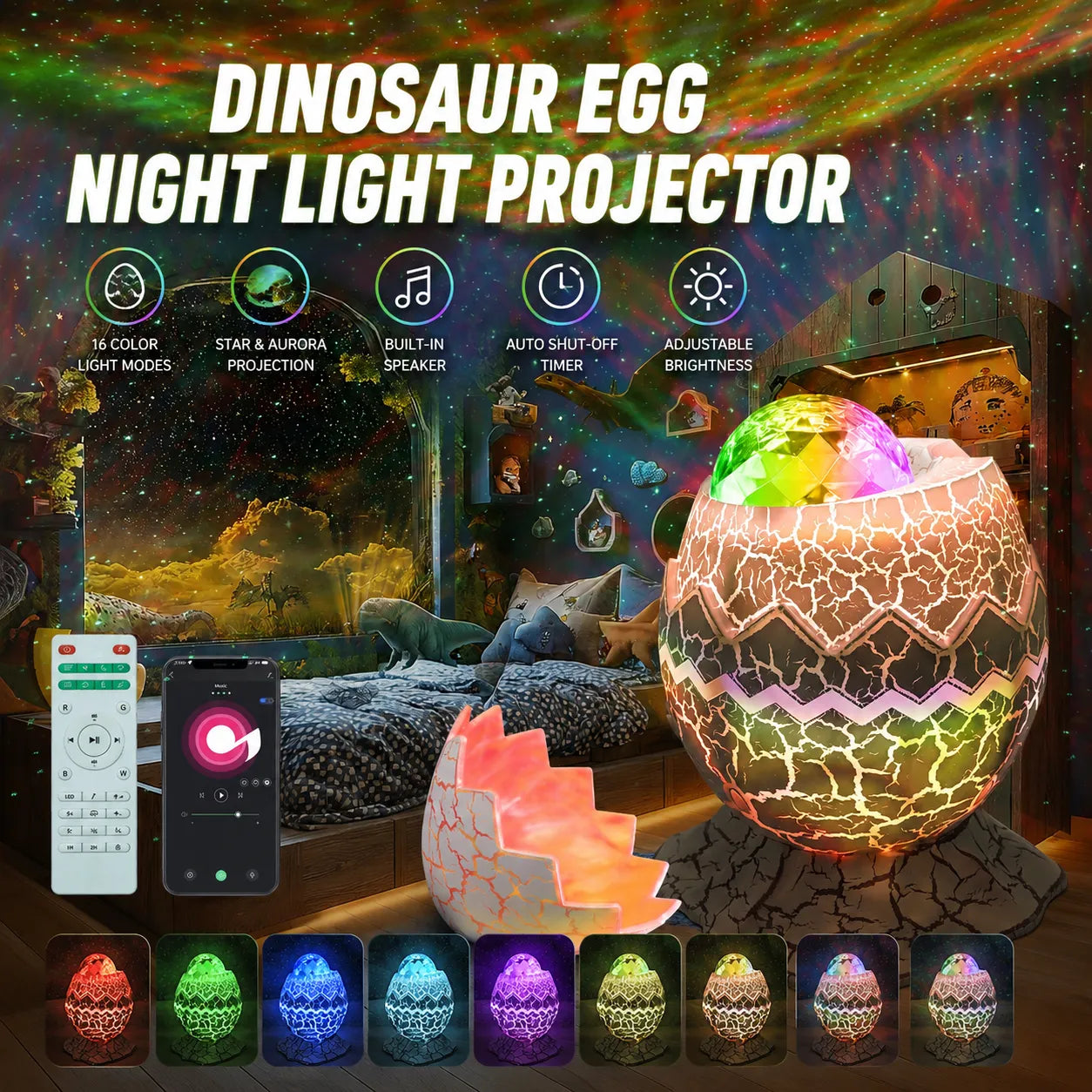 How Does Light Affect Sleep? The Science of Better Rest Starts in Your Bedroom — Dinosaur Egg Night Light Projector For Kids