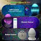 Dinosaur Egg Night Light Projector For Kids | Dino Egg Projector for Bedroom