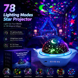 Kids Star Projector | Rechargeable Night Light Projector
