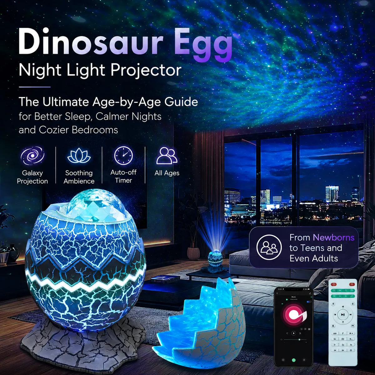 Dinosaur Egg Night Light Projector: The Ultimate Age-by-Age Guide