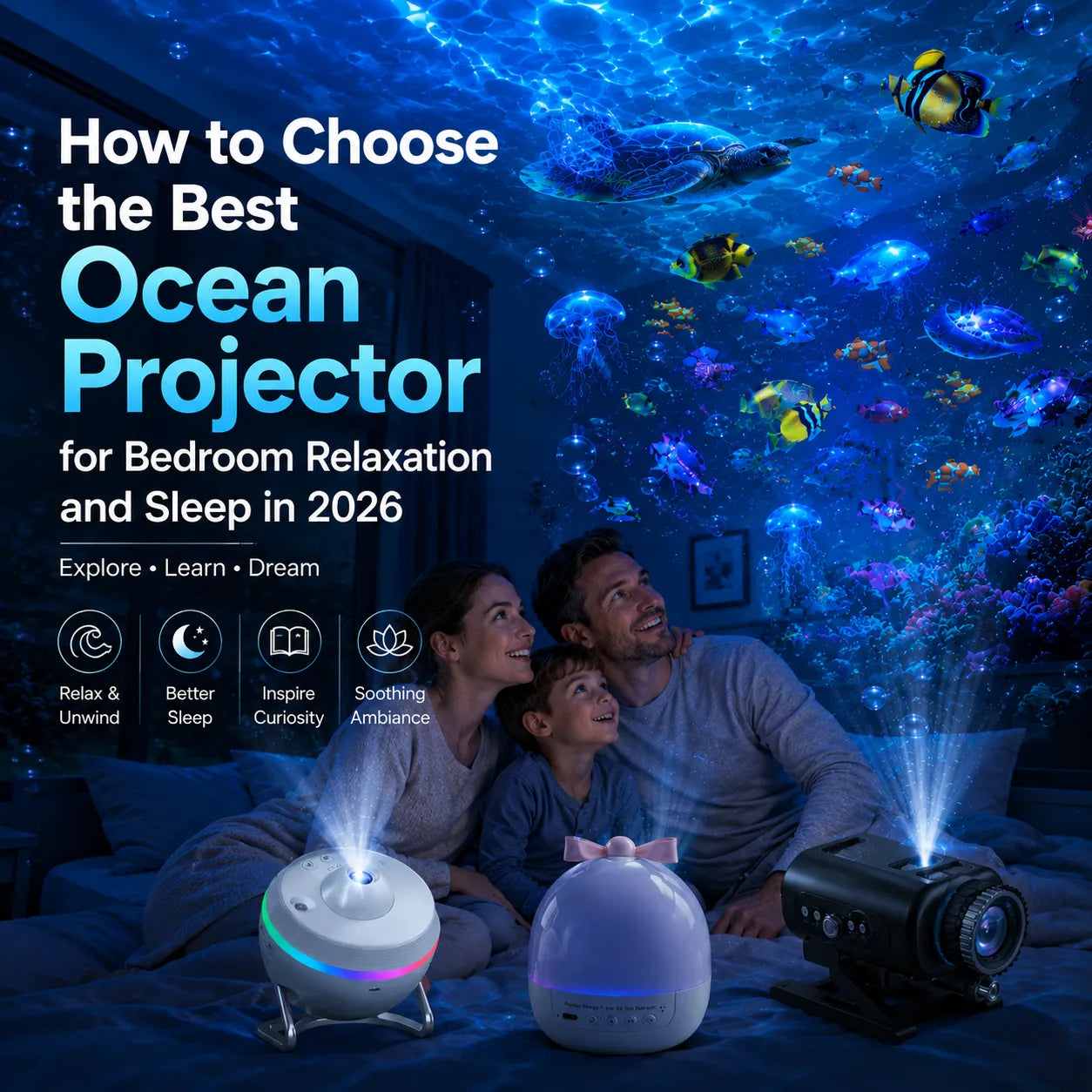 How to Choose the Best Ocean Projector for Bedroom Relaxation and Sleep (2026)