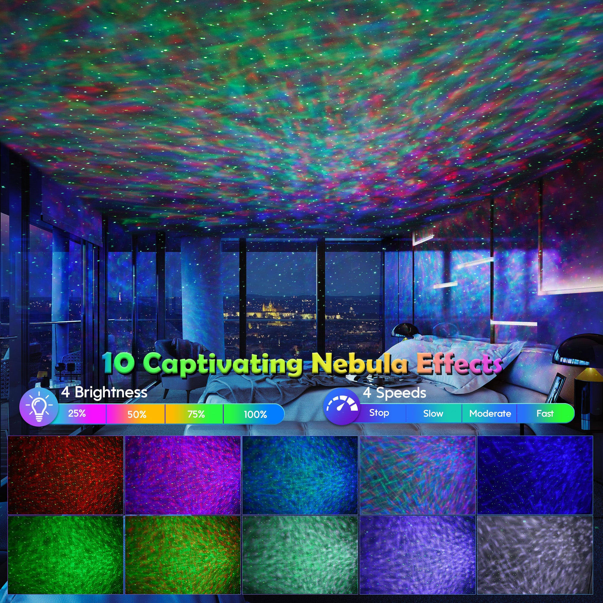 Dinosaur Egg Night Light Projector For Kids | Dino Egg Projector for Bedroom