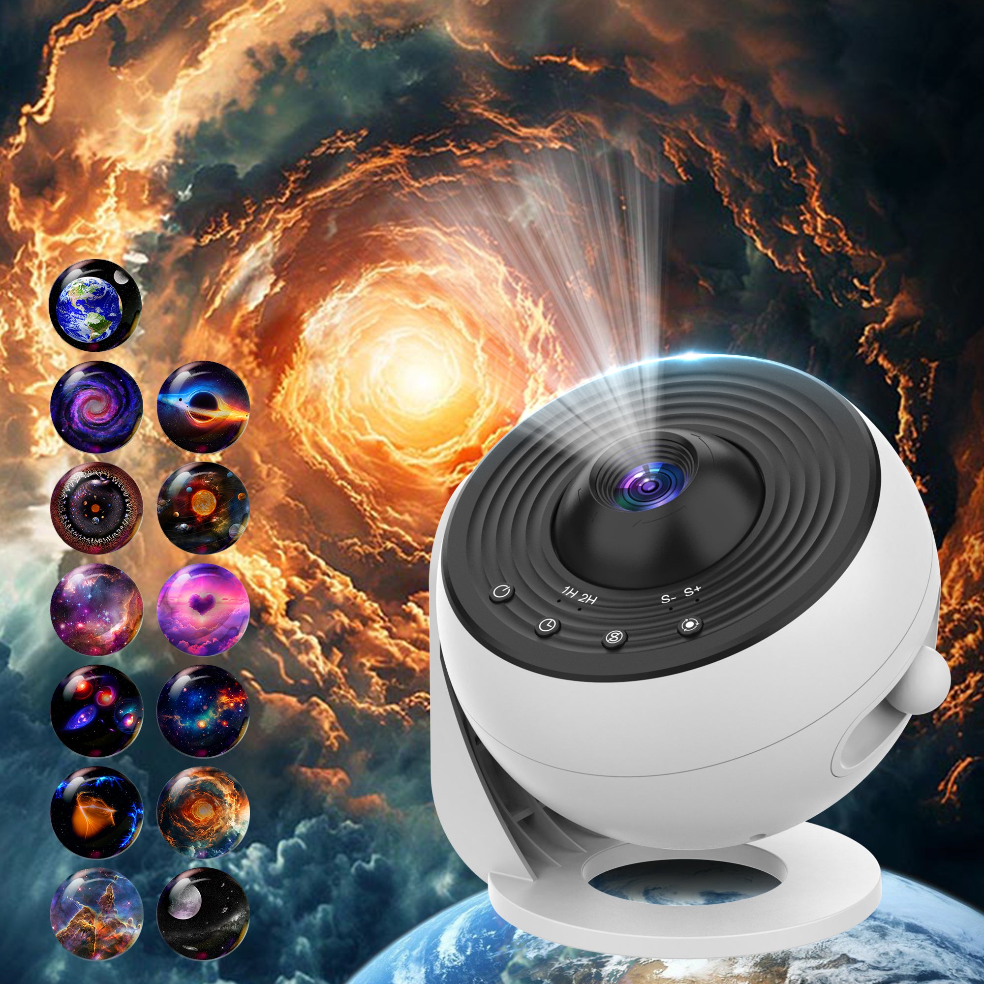 Globe Planetarium Galaxy Projector (Updated Version)