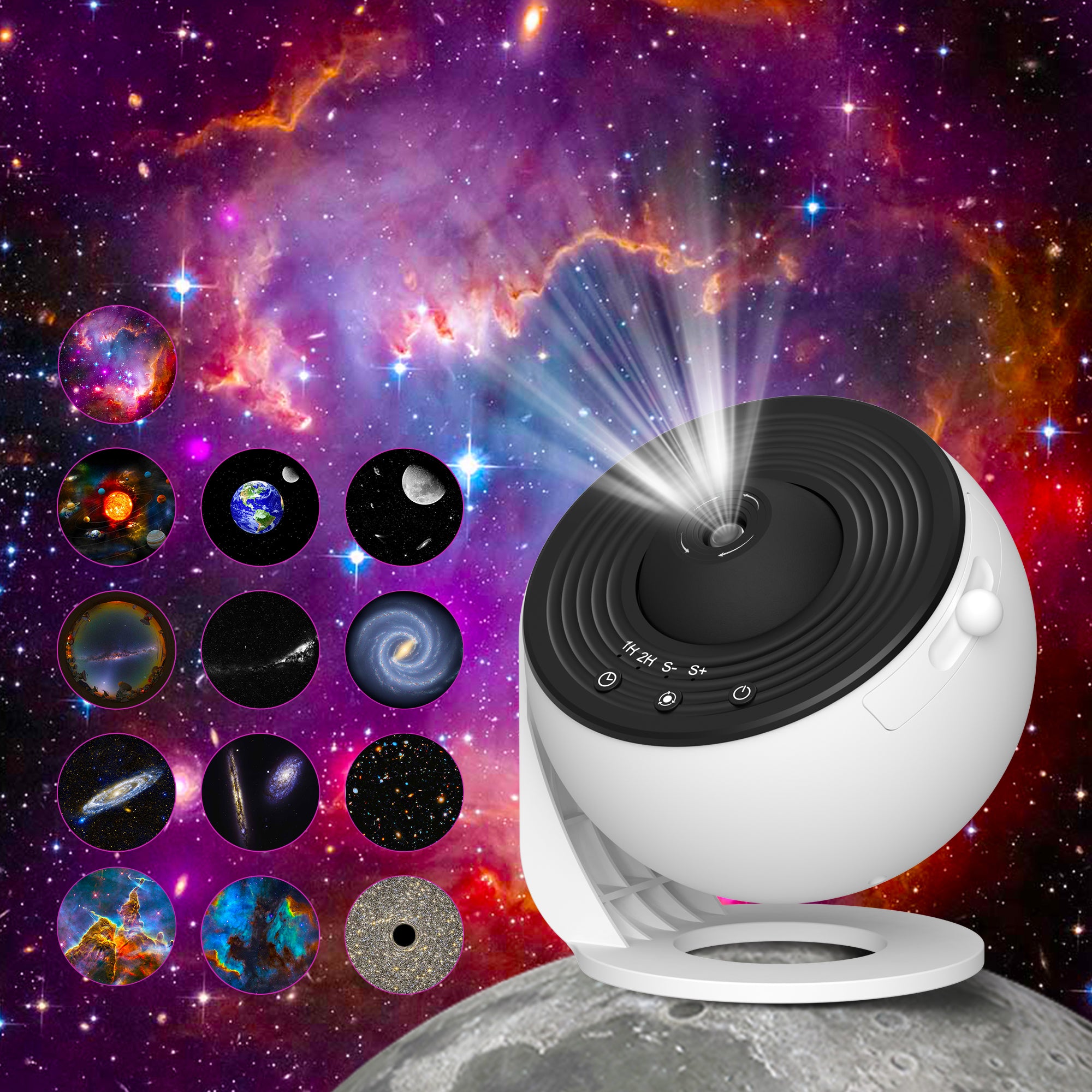 Globus-Planetarium-Galaxie-Projektor