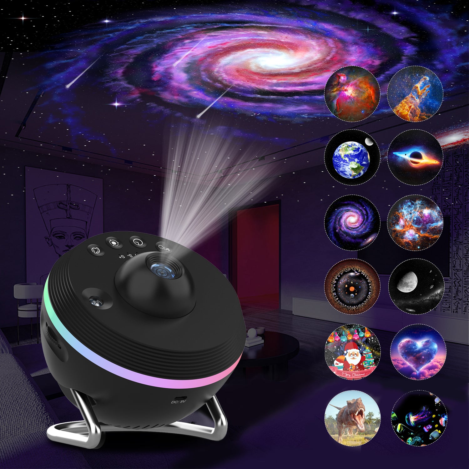 Home Planetarium Galaxy Projector
