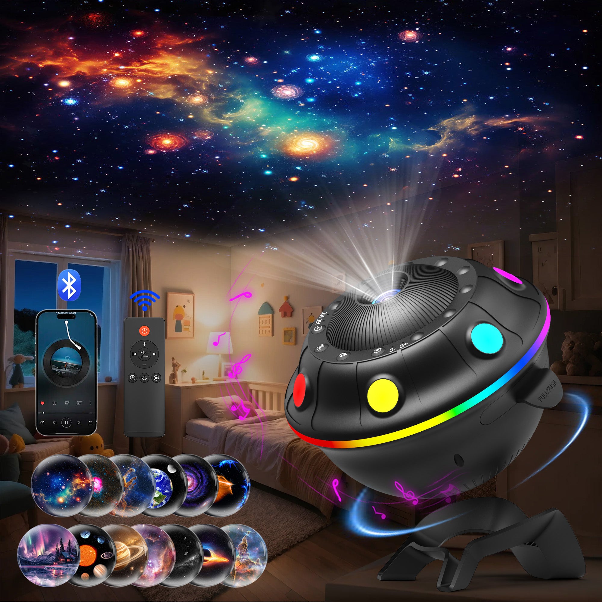 UFO Galaxy Projector