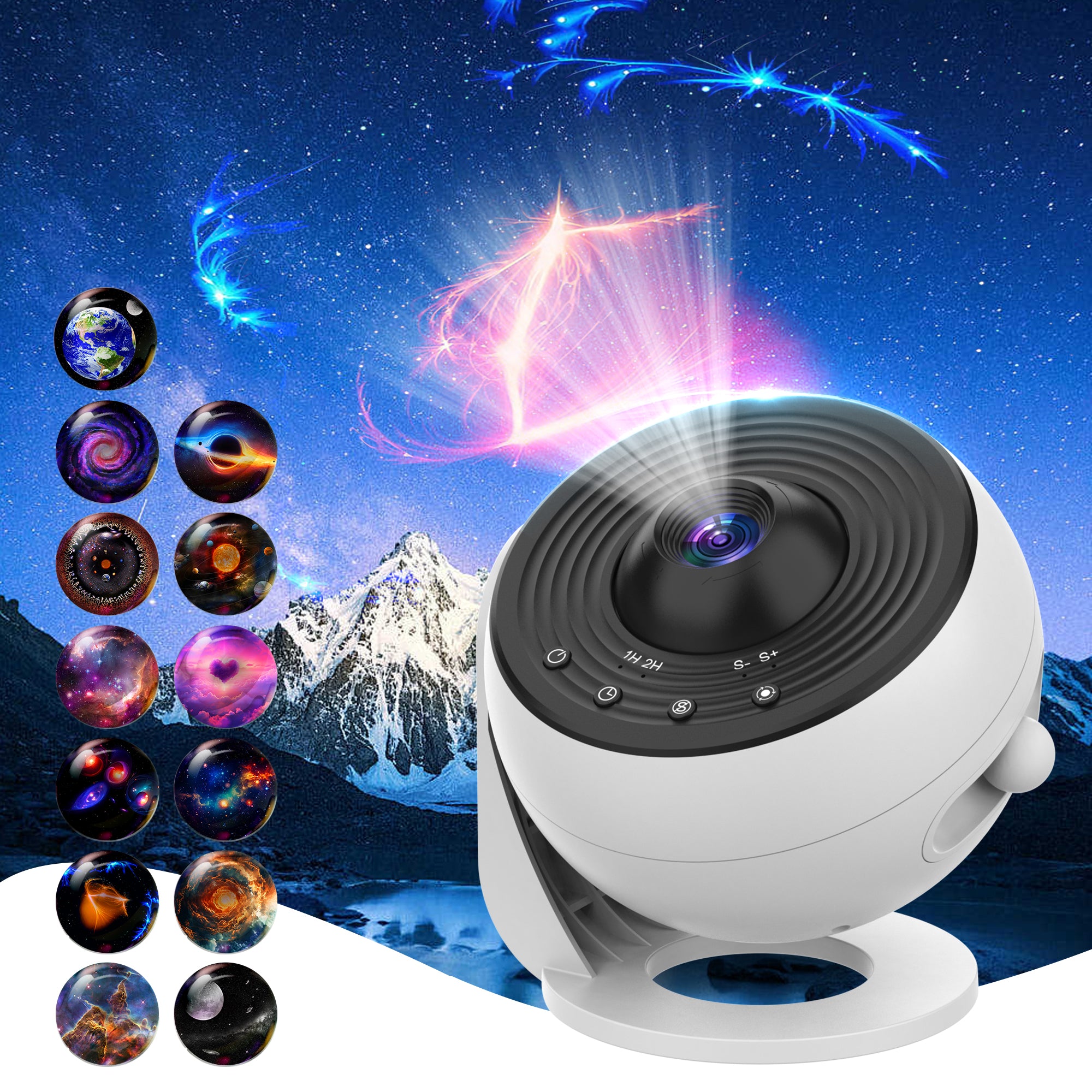 Globe Planetarium Galaxy Projector (Updated Version)