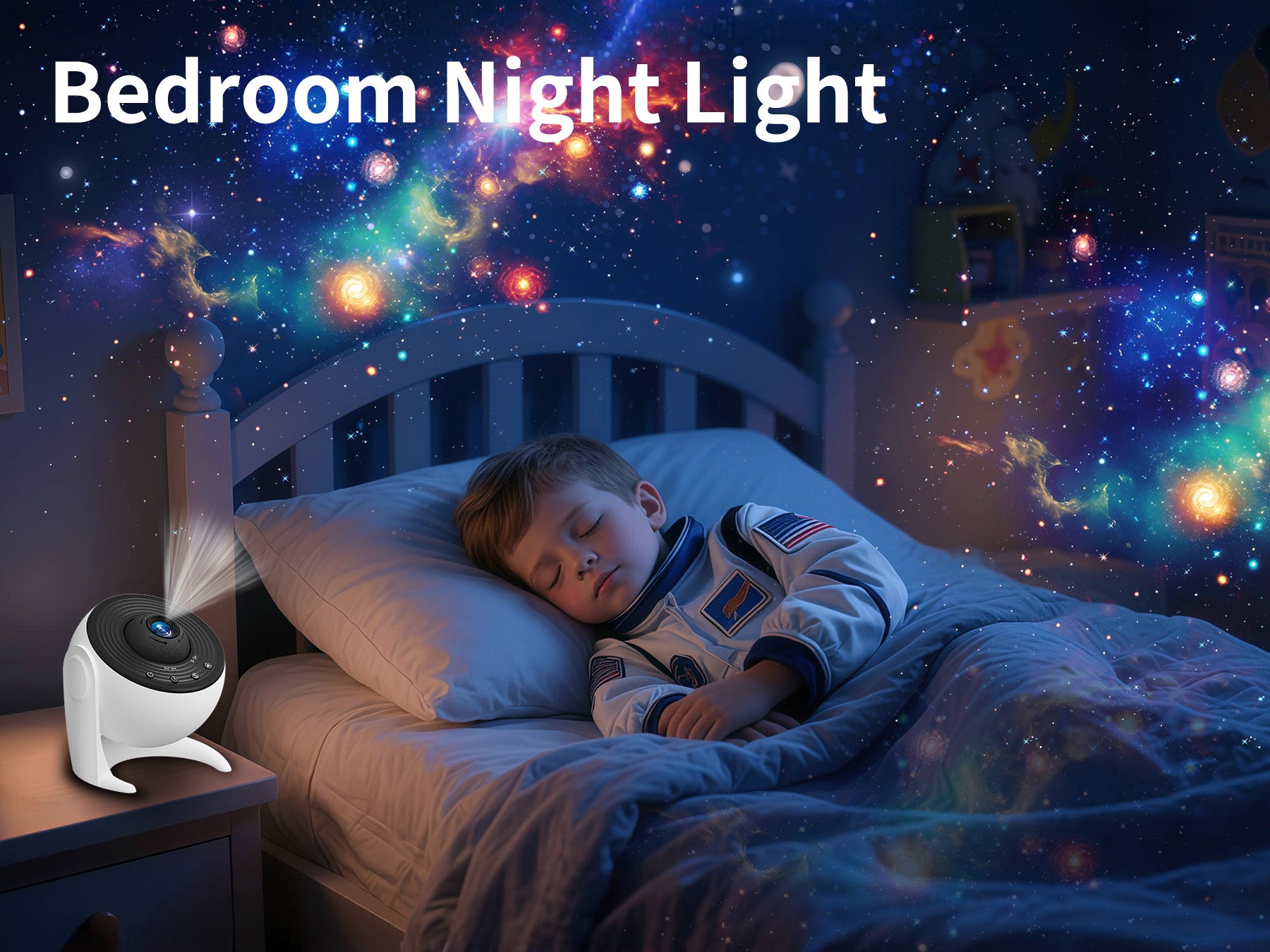 Crescent Moon Galaxy Projector – FlyLily