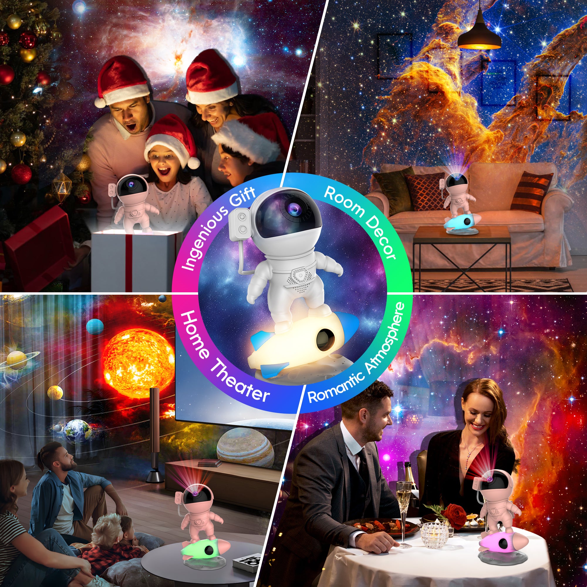 Astronaut Galaxy Projector