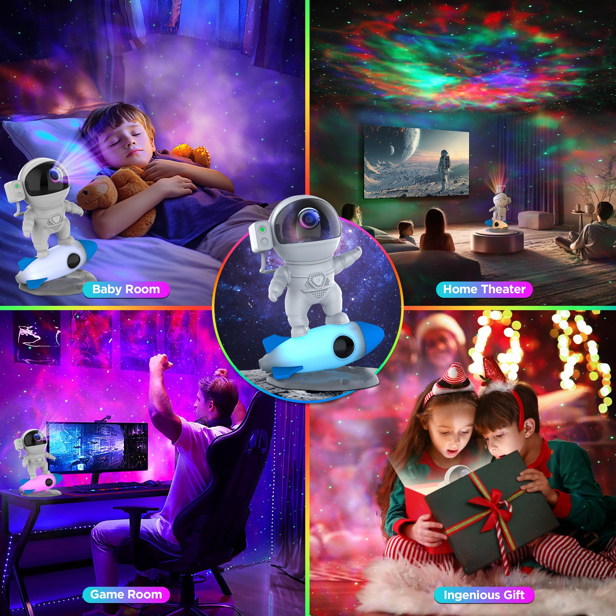 Astronaut Star Projector