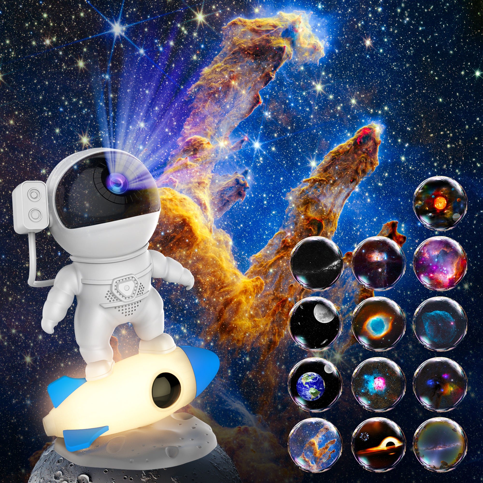 Astronaut Galaxy Projector