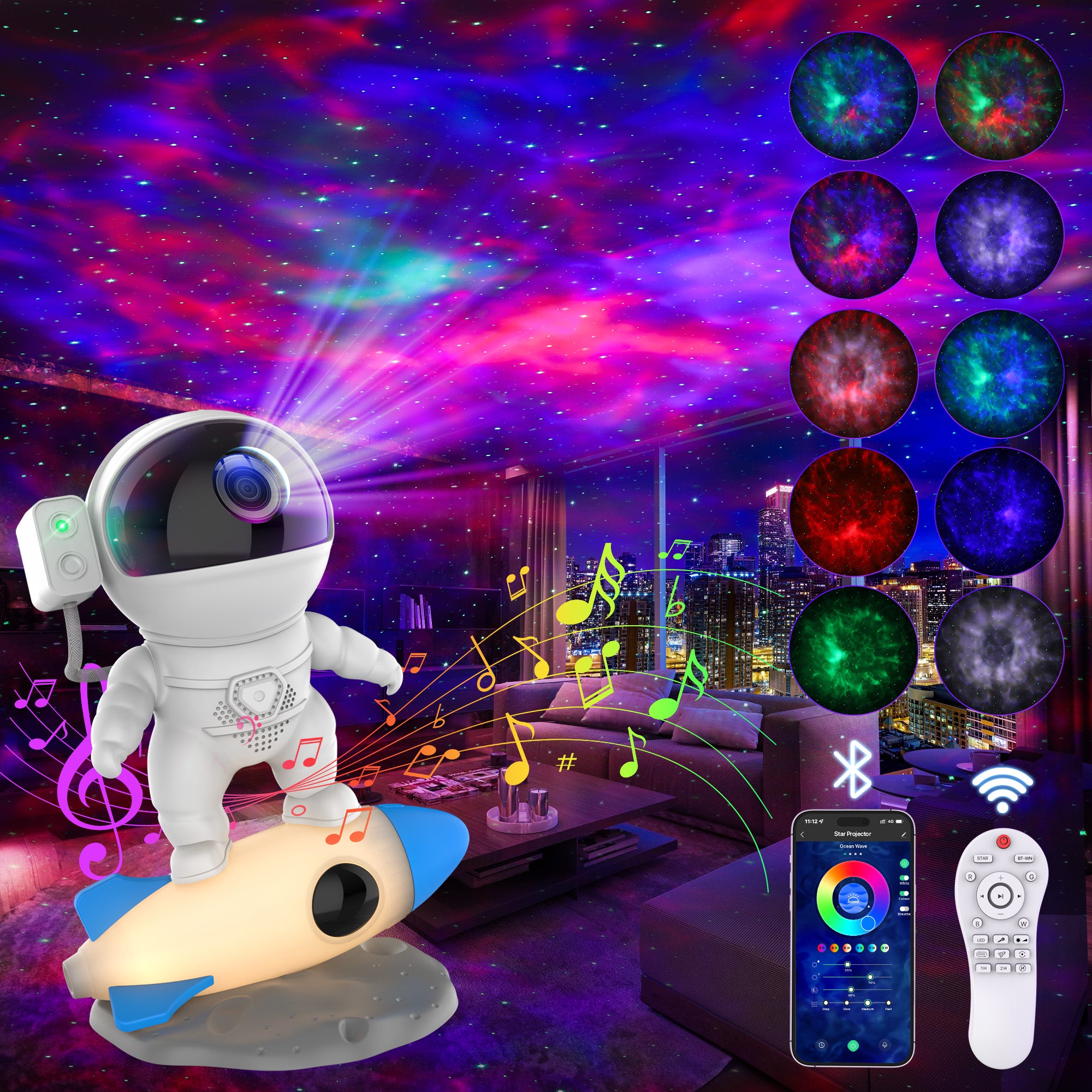Astronaut Star Projector – FlyLily