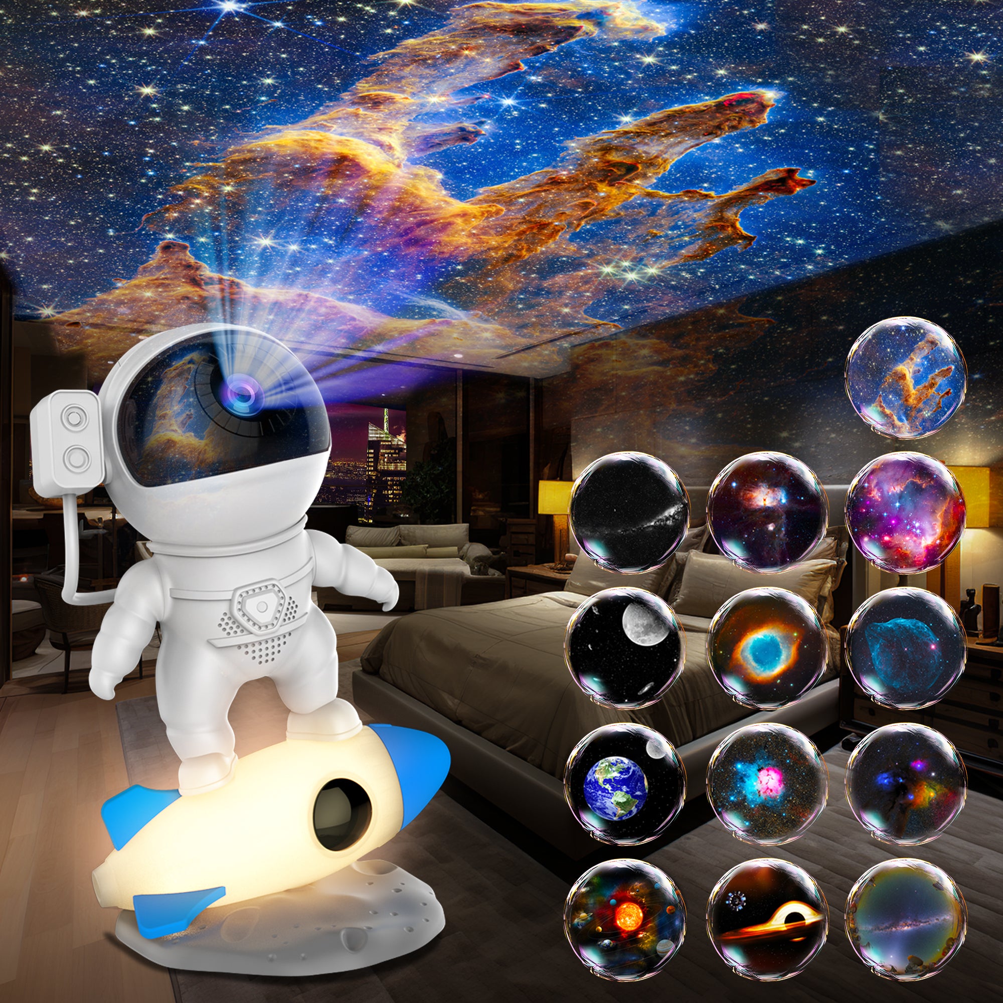 Astronaut Galaxy Projector