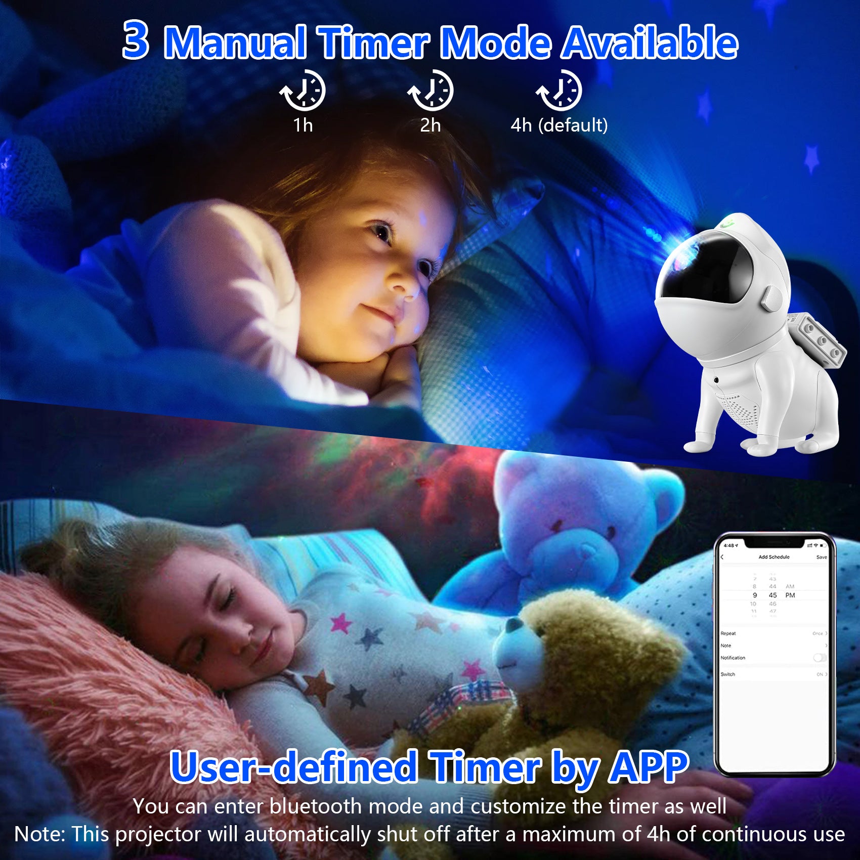 Ocean Star Projector | Space Dog Kids Projector
