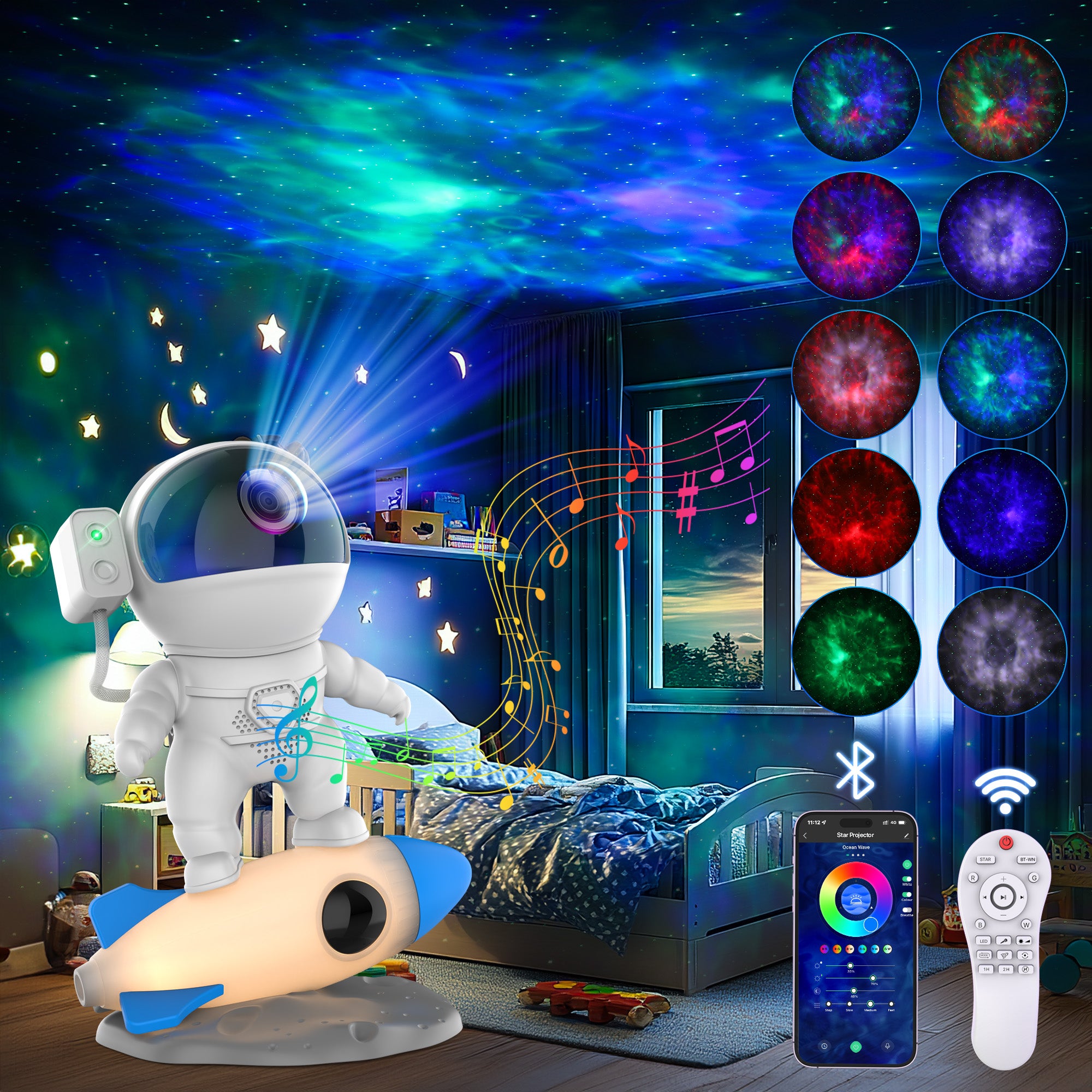 Astronaut Star Projector
