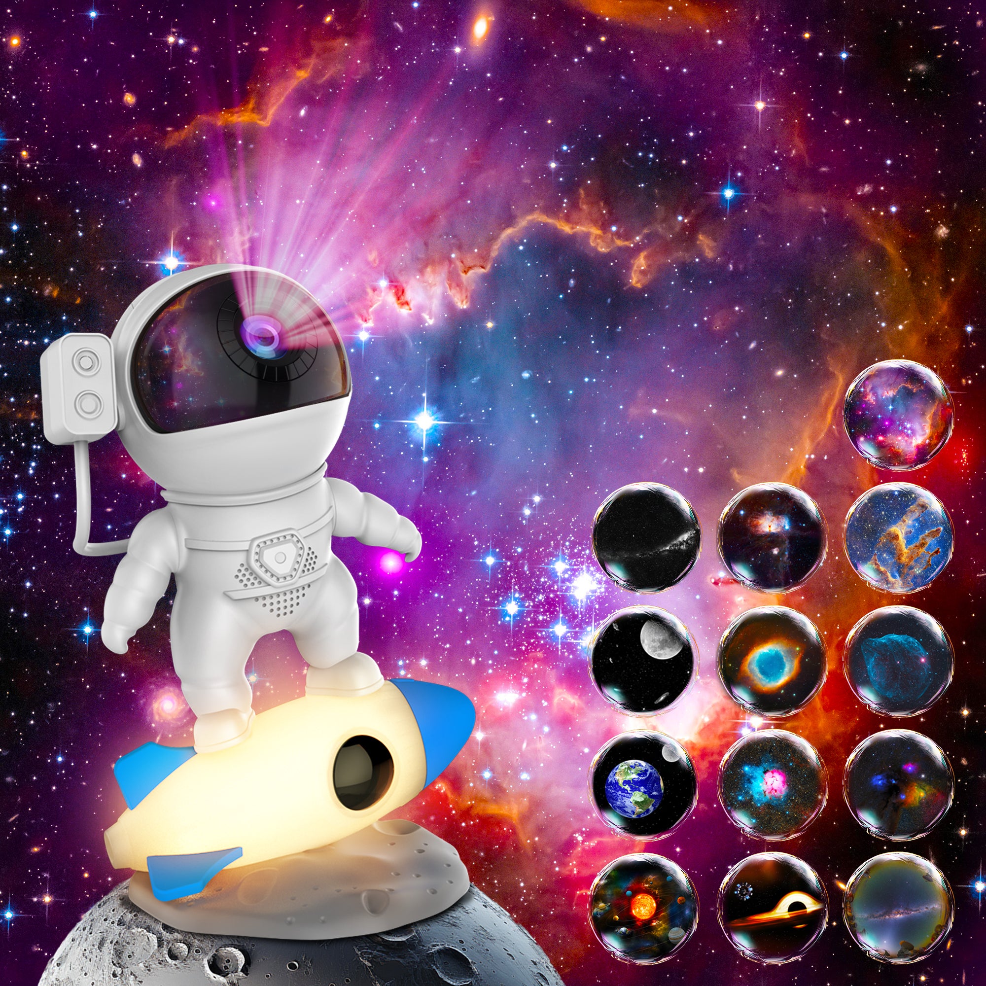 Astronaut Galaxy Projector