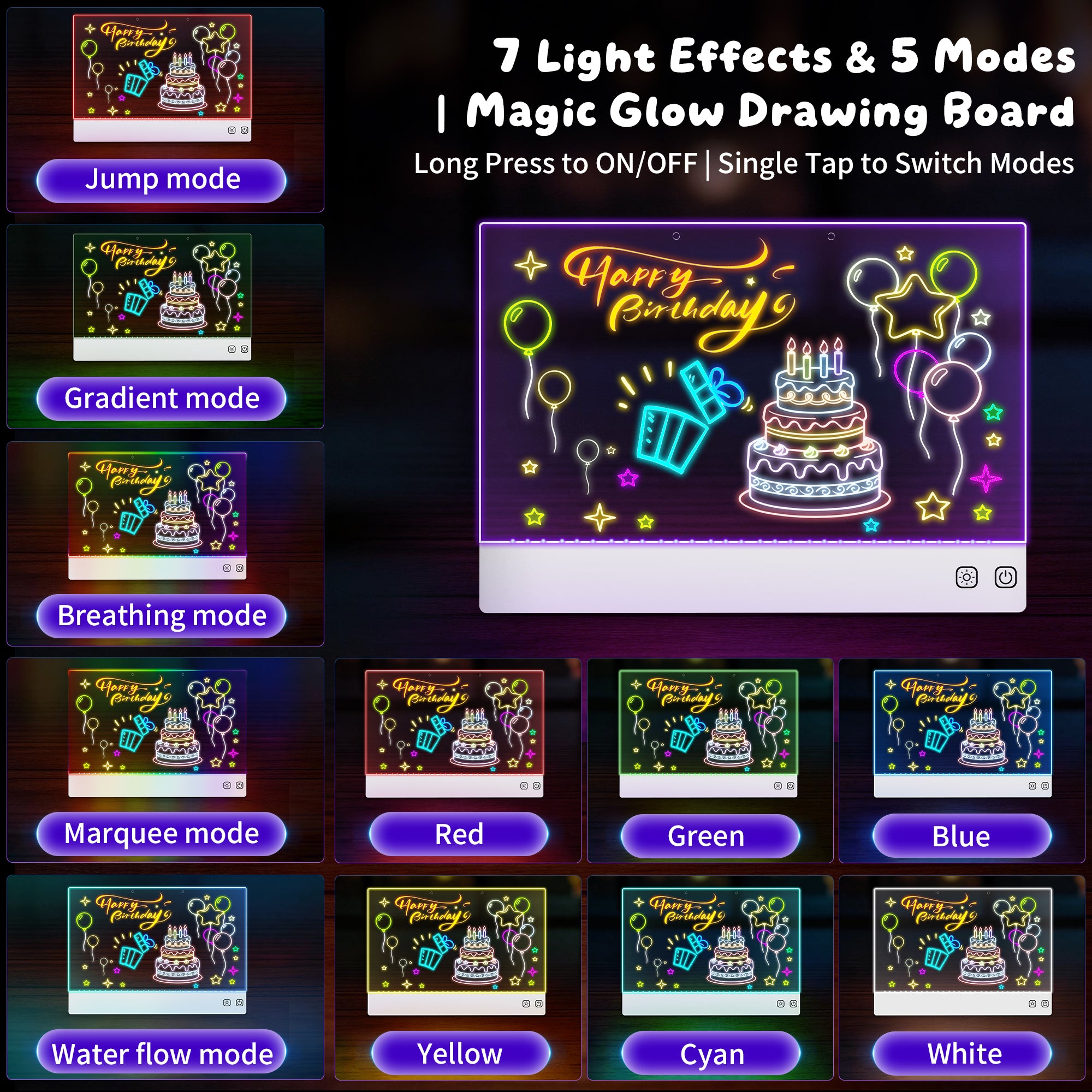 LED ZEICHENBRETT