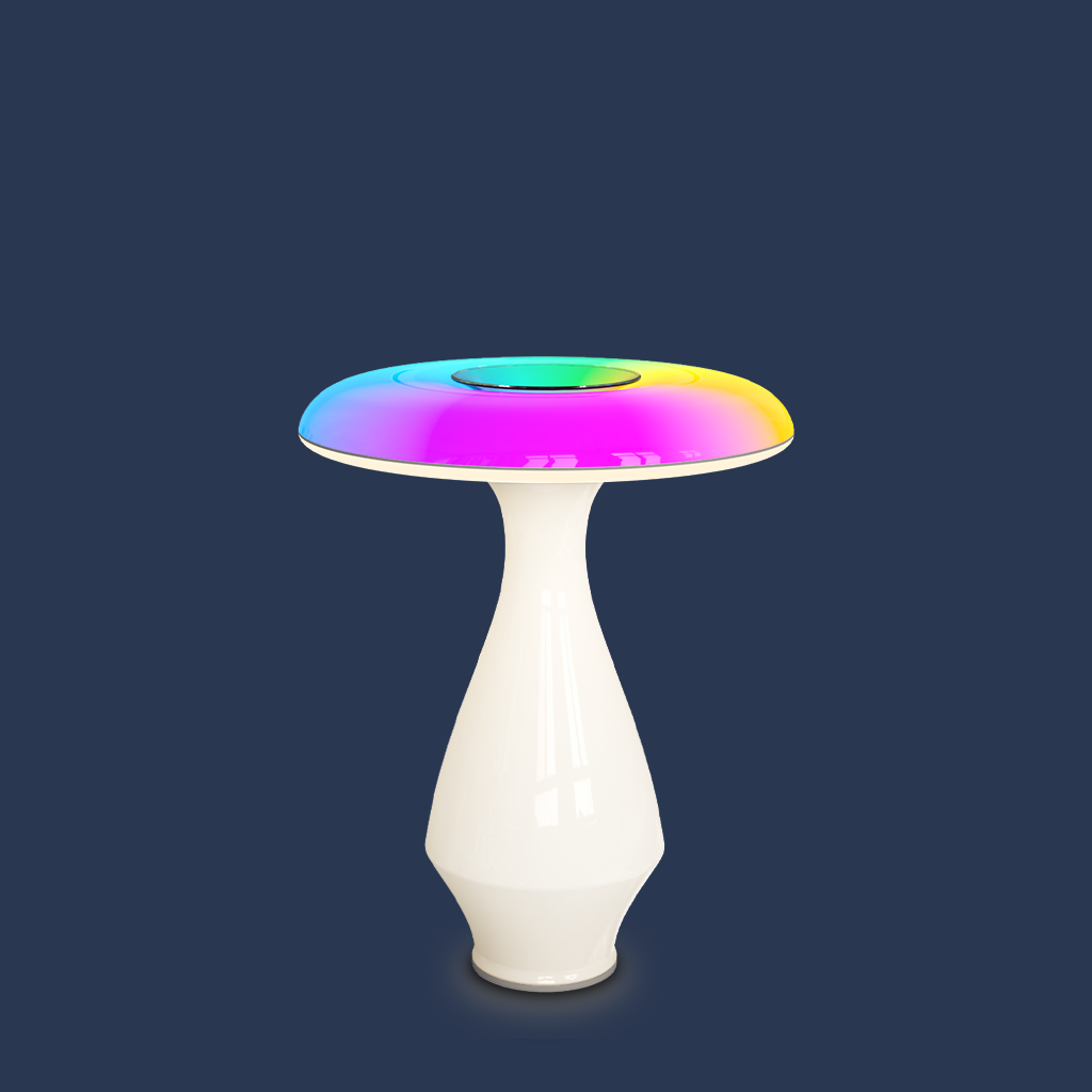 2-in-1-RGB-Keramiktischleuchte
