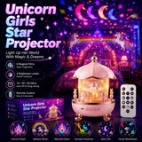 Kids Night Light Star Projector | Unicorn Girls Projector
